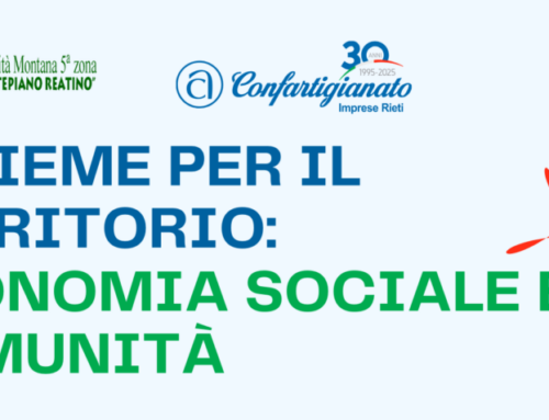 “Insieme per il territorio: economia sociale e comunità” – 3 ottobre 2025 ore 9.30