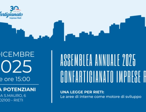 Assemblea annuale di Confartigianato Imprese Rieti – 11 dicembre 2025 | Una legge per Rieti